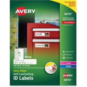 Avery® Easy Align ID Label