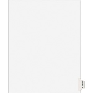 Avery® Individual Legal Exhibit Dividers - Avery Style