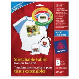 Avery Stretchable T-Shirt Transfers