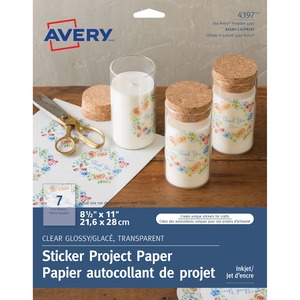Avery® Permanent Sticker Paper