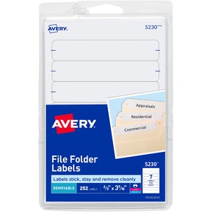 Avery® Removable File Folder Labels