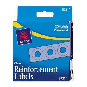 Avery® Hole Reinforcement Label Rings