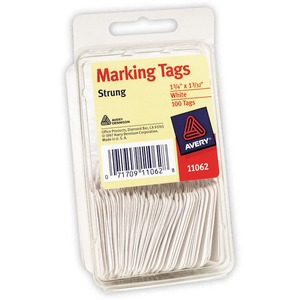 Avery® Strung White Marking Tags