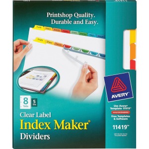 Avery® Index Maker Index Divider