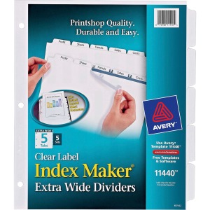 Avery® Index Maker Index Divider