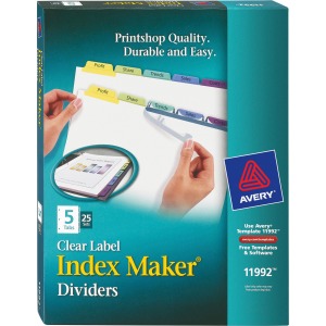 Avery® Index Maker Index Divider