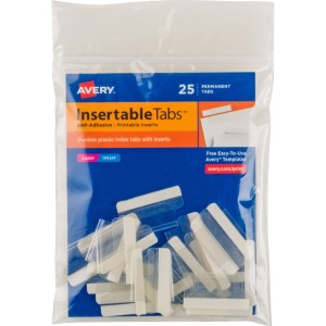 Avery® Index Tabs with Printable Inserts