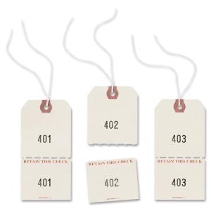 Avery Duplicate Auto Park Tags, Manila, Strung, 4-3/4" x 2-3/8" , 500 Tags (18670)