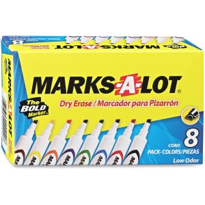 Avery® Marks A Lot Desk-Style Dry-Erase Markers