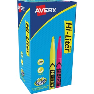 Avery® Hi-Liter Pen-Style Highlighters
