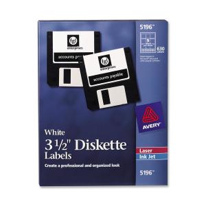 Avery® 3-1/2" Diskette Labels