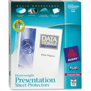 Avery® Heavyweight Sheet Protectors - Acid-free, Archival-safe