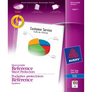 Avery® Heavyweight Sheet Protectors
