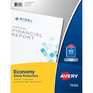 Avery® Economy Clear Sheet Protectors