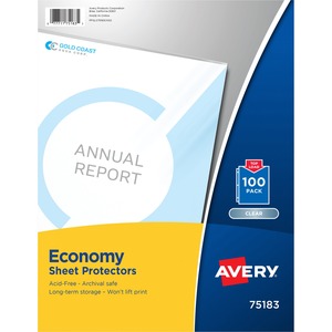 Avery® Economy Clear Sheet Protectors