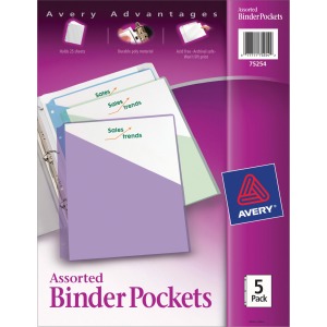 Avery® Durable Letter Vinyl File Pocket