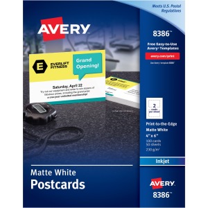 Avery® Sure Feed Postcards