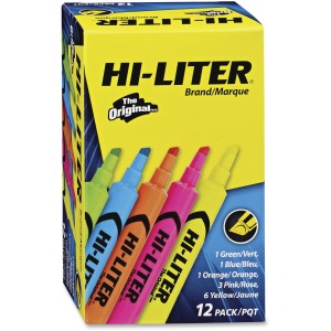 Avery® Hi-Liter Desk-Style Highlighters