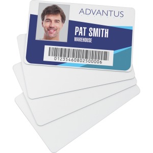 Advantus Blank PVC ID Cards