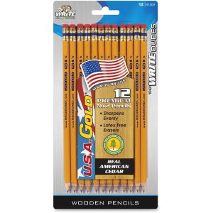 The Write Dudes Premium No. 2 Wooden Barrel Pencils