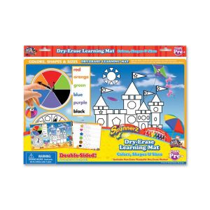 The Board Dudes SpinnerZ Dry-erase Learning Mat