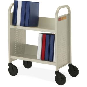 Bretford Basics Voyager Single-Sided Book Truck