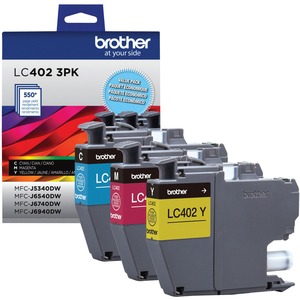 Brother Original Standard Yield Inkjet Ink Cartridge - Cyan, Magenta, Yellow - 3 Pack