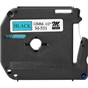 Brother P-touch Nonlaminated M Series Tape Cartridge