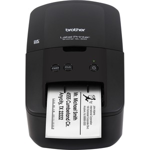 Brother QL-600 Desktop Direct Thermal Printer - Monochrome - Label Print - Yes