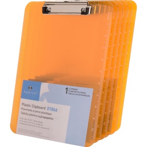 Business Source Flat Clip Clipboard