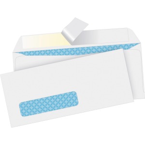 Business Source Security Tint Window Envelopes