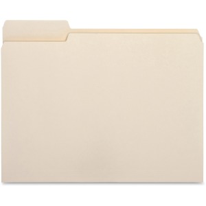 Business Source 1/3 Tab Cut Letter Yes Top Tab File Folder