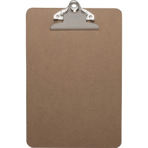 Business Source Mini Clipboard with Standard Metal Clip