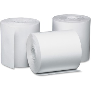 Business Source 3-1/8"x230' POS Receipt Thermal Rolls