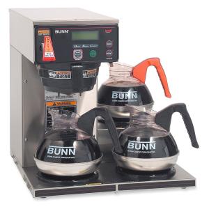 BUNN 12-cup Digital 3-Warmer Commercial Brewer