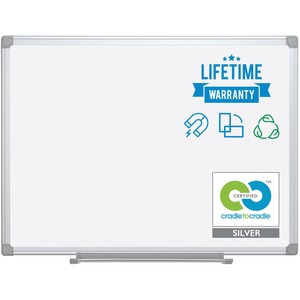 MasterVision Porcelain Magnetic Dry Erase Board