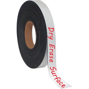 MasterVision 1"x4' Adhesive Magnetic Tape