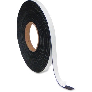 MasterVision 1"x50' Adhesive Magnetic Tape