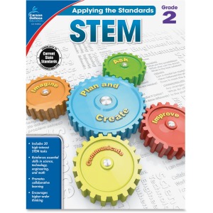 Carson Dellosa Education Grade 2 Applying the Standards STEM Workbook Printed Book