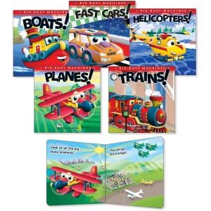 Rourke Educational Big Busy Machines Board Book Set Printed Book