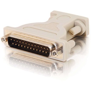 C2G DB9 Female to DB25 Male Serial Adapter