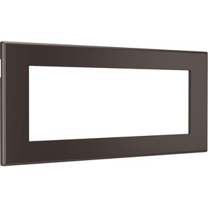 Wiremold Radiant Furniture Power Center Bezel, Brown