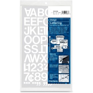 Chartpak Vinyl Helvetica Style Letters/Numbers