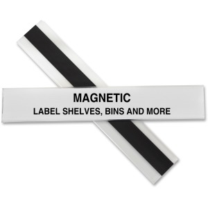 C-Line HOL-DEX Magnetic Shelf/Bin Label Holders