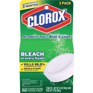 Clorox Ultra Clean Toilet Tablets Bleach