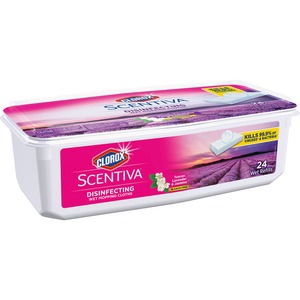 Clorox Scentiva Disinfecting Wet Mopping Cloth Refills - Lavender & Jasmine