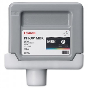 Canon (PFI-301MBK) Matte Black Ink Tank (330 ml)