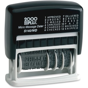 COSCO 2000 Plus Micro Message 6-year Dater Stamp