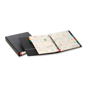 Cardinal Business Card File Binder