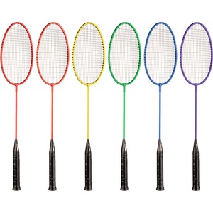 Champion Sports Tempered Steel Badminton Racket Set